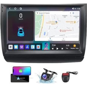Voor Toyota Prius XW20 II 2 2003-2011 Android 13 Carplay Autoradio, 9 inch Scherm Radio Wireless Android Auto Bluetooth 5.0 Handsfree 4G WiFi FM/RDS/DAB+ Radio DSP Camera + DVR(NF-3)