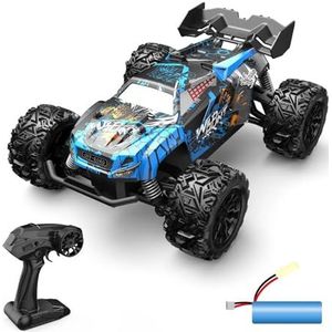 IWBR 1: 20 Op afstand bestuurbare terreinwagen Drift Racing Klimmen Professionele Rc-auto Speelgoedauto for kinderen (Size : Blue)