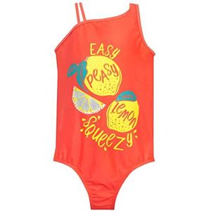 Harry Bear Meisjes Badpak Citroen Oranje 134