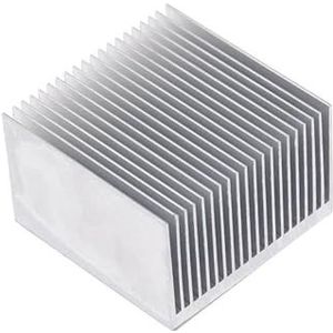 FULIMEI 1 st Aluminium Heatsink Cooling Pad for High Power LED IC Chip Koeler Radiator Koellichaam 60 * 60 * 39mm/100 * 60 * 39mm(60mm)