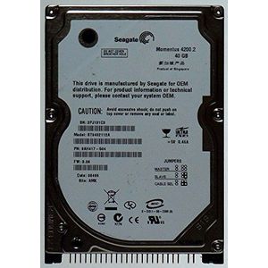 NIEUW: Laptop HDD IDE 40GB Seagate Momentus 4200.2 ST9402112A ID12706