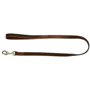 Kerbl Vegas riem bruin 18 mm / 200 cm, genaaid