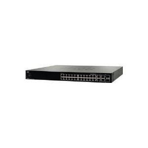 Cisco Small Business SFE2000P-EU - Managed 10/100 FastEthernet 24-Port Rackmount Layer2+ Stackable Switch 4xGigabit 2xComboSFP PoE