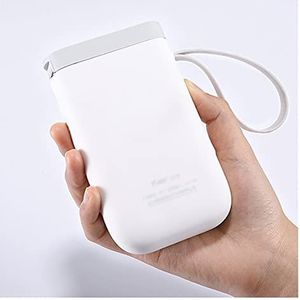 WMMNHY Draadloos label printer draagbaar zaketiket printer thermische label maker snel afdrukken home gebruik kantoor