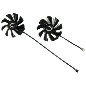 2 stuks 85mm CF9015H12S, grafische GPU VGA-koeler, voor ZOTAC voor GeForce voor RTX 2080 Ti 11GB dubbele ventilator 8GB