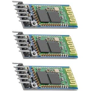 3 stuks HC-type 05 draadloze Bluetooth RF-transceiver Master Slave Geïntegreerde Bluetooth-module 6-pins draadloze seriële poort communicatie BT Module.