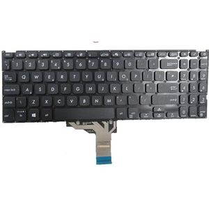 Laptoptoetsenbord voor ASUS R521JA R521FL Zwart SP\UKCAFRLATW\US, Grijs AR\US, Zilver US Zonder Frame(UK Black)