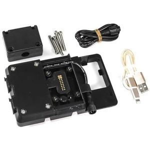 Houder Mobiele Telefoon Voor BMW F850GS F 850 ​​GS Adventure 2018-Motorfiets Smartphone Houder Voorruit Vaste Stand GPS Navigatie Beugel Navigatie beugel(USB phone holder)