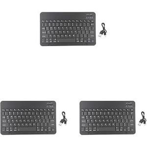 Tityvirnix 3 set Compact Oplaadbare Koreaanse Vervangt voor iOS TV Smartphone Hoge Zwart