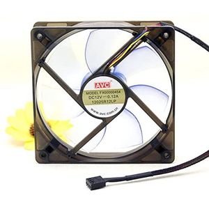 Original FX00000454 12V 0.1A 4-wire temperature control hydraulic silent chassis fan
