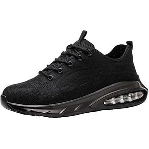ZHENSI Veiligheidsschoenen Voor Dames Stalen Neus Sneaker Reflecterend