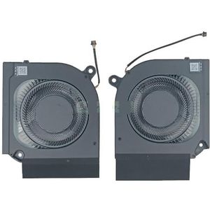 Koeler CPU GPU-ventilator voor Acer voor Predator voor Helios 18 PH18-72 PH18-71 N23Q2 Gamer Laptop Koelradiator DFSCK22D05883M DFSCL12E16486M(CPU GPU fan)
