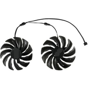 2 stuks T129215SU, 90 mm diameter, grafische kaartventilator, GPU-koeler, voor GeForce voor Gigabyte GTX1070 GTX 1070 GV-N1070WF2 OC WINDFORCE