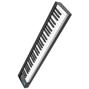 Draagbare Digitale Piano Met 61 Toetsen Voor Volwassenen Die Een Elektrisch Piano-instrument Leren Spelen, Met Pianotas Draagbaar Keyboard Piano