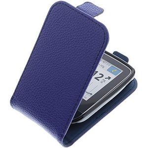 foto-kontor Geval compatibel met Abbott Freestyle Libre 2 Flip Style blauw beschermhoesje