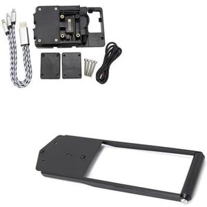 Telefoonhouder Motorfiets Voor Yamaha Voor TRACER 900 Voor TRACER 9 GT 2021 Motorfiets Onderdelen GPS Telefoon Navigatie Beugel USB Houder Stand Navigatie Plaatbeugel (Color : -G)