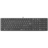 SPEEDLINK - Riva Slim Metal Scissor Keyboard - Nordic Layout - Bedraad - Volledig