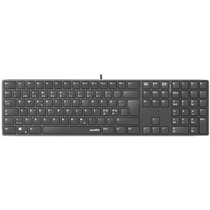 SPEEDLINK - Riva Slim Metal Scissor Keyboard - Nordic Layout - Bedraad - Volledig