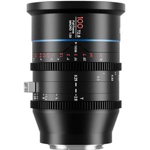 SIRUI 100 mm Jupiter Macro T2.8 Full-Frame Cine Prime Lens, voor PL-mount camera's, compatibel met ALEXA Mini LF, ALEXA Mini, ALEXA LF, professionele PL-mount lens