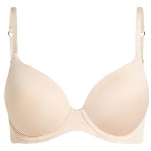 Voorgevormde Beugel Bh - Beige - Super Soft F90