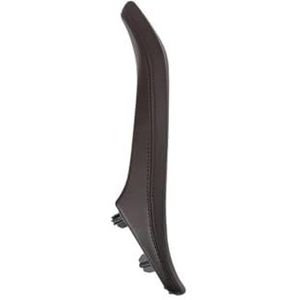 Autoportierhendel Links Rechts Interieur Passagiersdeur Lederen Handgreep Montage voor BMW F10 F11 5 Serie 51417225852(Right Moka)