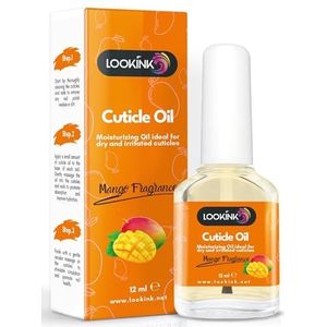 Cuticle Oil for Nails 12 ml - Nagelriemolie Hydrating and Nourishing Coconut Fragrance Cuticle Oil for Perfect Hands and Feet - Cuticle Softener for Professional Nail Care (MANGO)