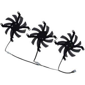 GPU-koeler, videokaartventilator, 3 stuks/set, T129215SU voor Manli voor GTX 1080 Ti 11GB voor GALLARDO, voor RTX 2070 voor SUPER 8G, voor 2080Ti 11G voor