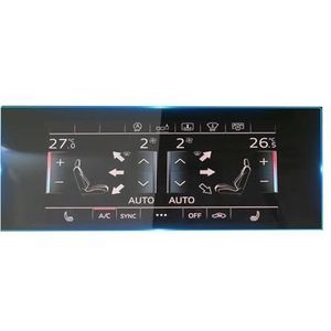 Displaybeschermfolie Voor A6 2020 2021 2022 2023 2025 10.1"" Navigatieschermbeschermer Auto Dashboard Beschermfolie(Lower Screen Panel 8.6"")