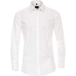 Venti Body Fit overhemd, wit Strijkvriendelijk - Maat 41