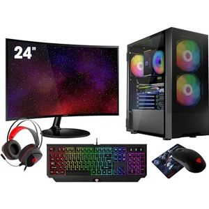 VIST Kit Gaming Ryzen 5 5600GT - RAM 32GB - SSD 1TB M.2 - WIFI - LCD 24 - W11