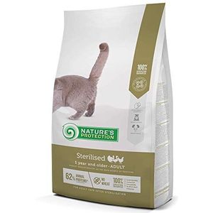 Nature's Protection Gesteriliseerd kattenvoer voor gevogelte, 7 kg