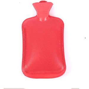 DieffematicRSD Warmwaterkruik Rubber Water-filled Hot Water Bag (Color : Red)