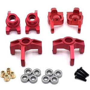 Upgrade-onderdelen for afstandsbedieningsauto's, geschikt for LC 1/14 Weili 144010 144001 02 124017-16-18-19(Red)