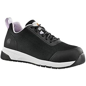 Carhartt Force 2 Nano Toe Work Sneaker Black/Amethyst Trim 9 B (M)