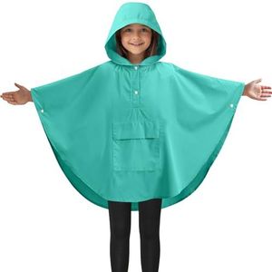JEMIDI - Van Kleur Veranderende Regenponcho - Unisex - Groen - Waterdicht en Ademend