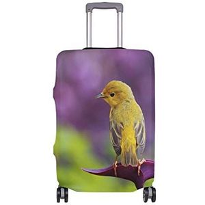 AJINGA mooie kleine gele vogel lente reizen bagage beschermer koffer cover L 26-28 in