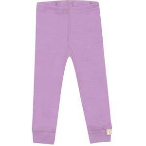 DILLING Merinowollen/Zijden Pointelle Legging Voor Baby's Orchidee Mauve 68