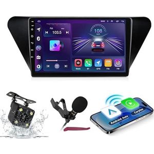 Android 14 Autoradio Navi voor L-ifan X50 2015-2019 9 ""Screenradio met draadloze carplay Android Auto GPS Navigatie-ondersteuning Bluetooth 5.0 HIFI FM 5G-WiFi SWC MIC-camera,M400s