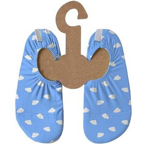 Slipstop Kinderstrandschoenen, antislip, badschoenen voor meisjes, zonbeschermingsfactor 50+, Clouds, 21/23 EU