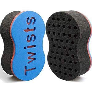 Afro haarborstel met kleine gaatjes voor grote krullen, bang en krullen, kappersgereedschap voor mannen en vrouwen