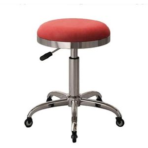 JAVPTAV Zadelstoel, zadelkruk, stoel, rolstoel, werkstoel, 360 ° draaibare rolstoel, 5 wielen, salon, kantoor, verstelbaar, voor salon, spa, schoonheidsmassage, tandheelkundige kliniek, thuiskantoor