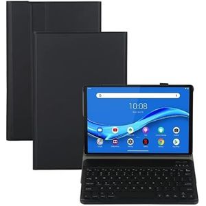Tabletaccessoires AM10S Detachable Bluetooth Backlight Keyboard Ultraathin Horizontale flip lederen tablethoes met houder voor Lenovo M10 plus 10,3 inch X606F