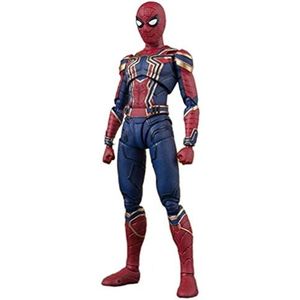 Mimttu Marvel Spider-Man Titan Hero Serie Spider-Man Actiefiguur, 15 cm grote superhelden actiefiguur, beweegbaar figuur, modelspeelgoed voor kinderen