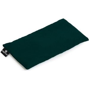 Yoga Studio Oogkussen | hoes van 100% biologisch katoen, biologische lavendel en lijnzaad yogakussen | stressverminderend gewogen oogmasker voor yoga, ontspanning, aromatherapie, vermoeide ogen en