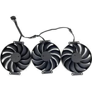 89mm CF9015U12D koelventilator voor ASUS TUF Gaming voor GeForce RTX 4070 Ti 12GB GDDR6X OC Edition grafische kaart(Black 3-Fan)