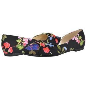 Nine West Briane Ballet Flat, zwart Multi 002, 7 UK, Zwart Multi 002, 40 EU