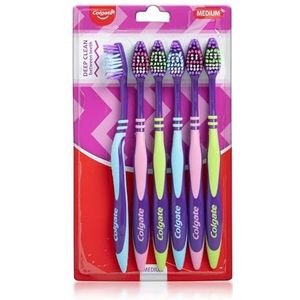 Colgate - Zigzag - Tandenborstels - Multi-angles - 6 Stuks
