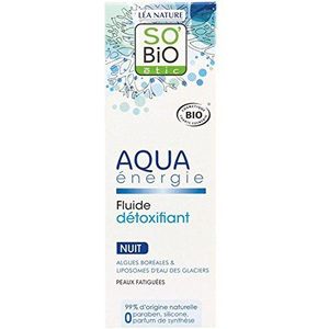 SOBIOETIC Detox Nachtfluid, Aqua Energie, 50 ml