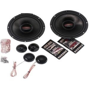Tweeter auto Car Speakers Tweeter 2-weg autoluidsprekerset 6,5 inch voordeur tweeter subwoofer RMS40W MAX160W krachtige autoluidspreker
