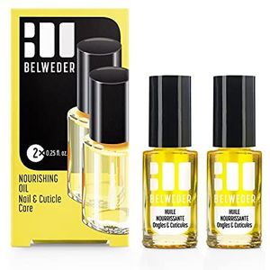 BELWEDER - Voedende Nagelolie voor Nagels en Nagelriemen 2 x 7,5ml - Nagelriemolie Hydraterend en Verstevigend - Nagelverzorgingsolie Unisex - Nagelverzorging - Cuticle Oil
